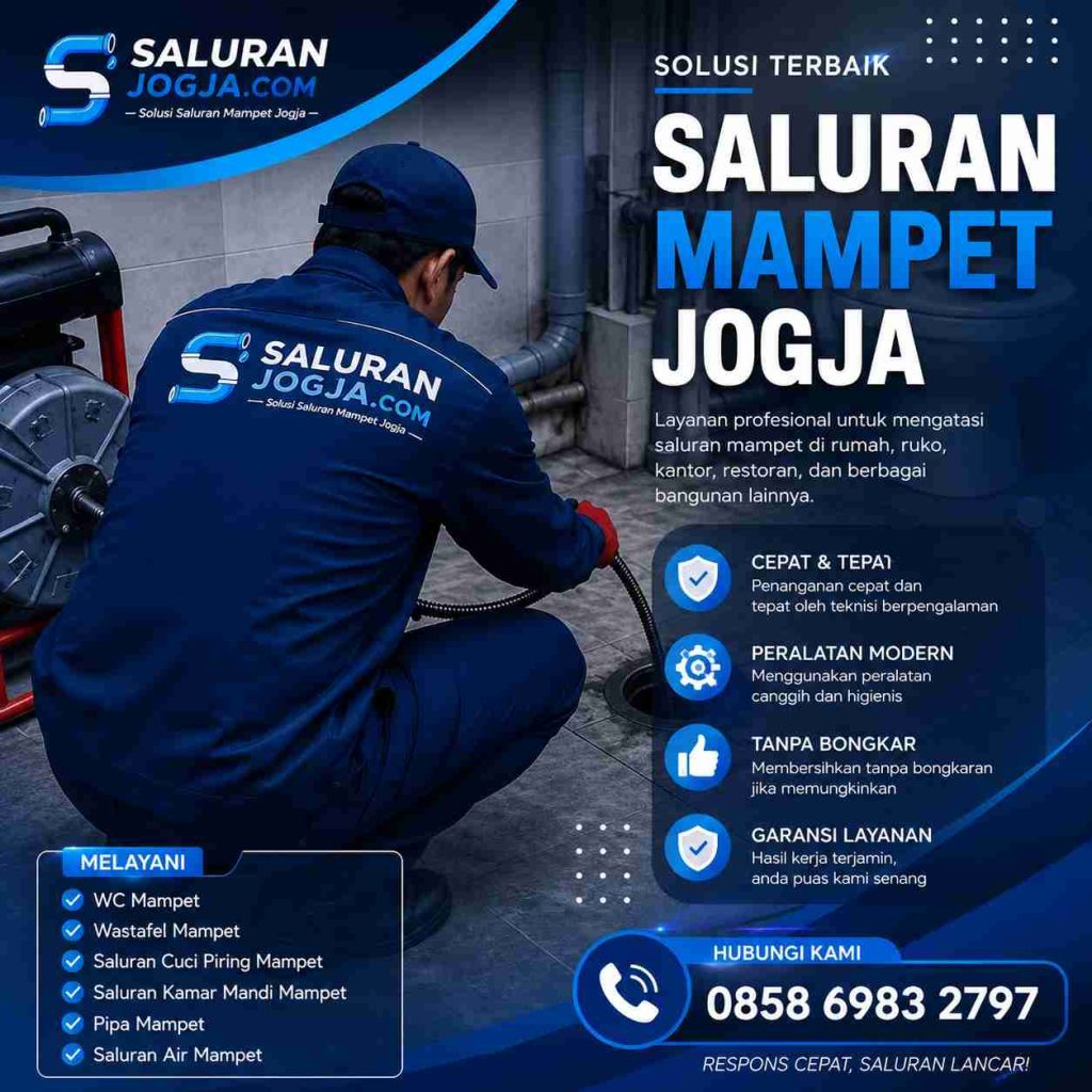 saluran mampet jogja