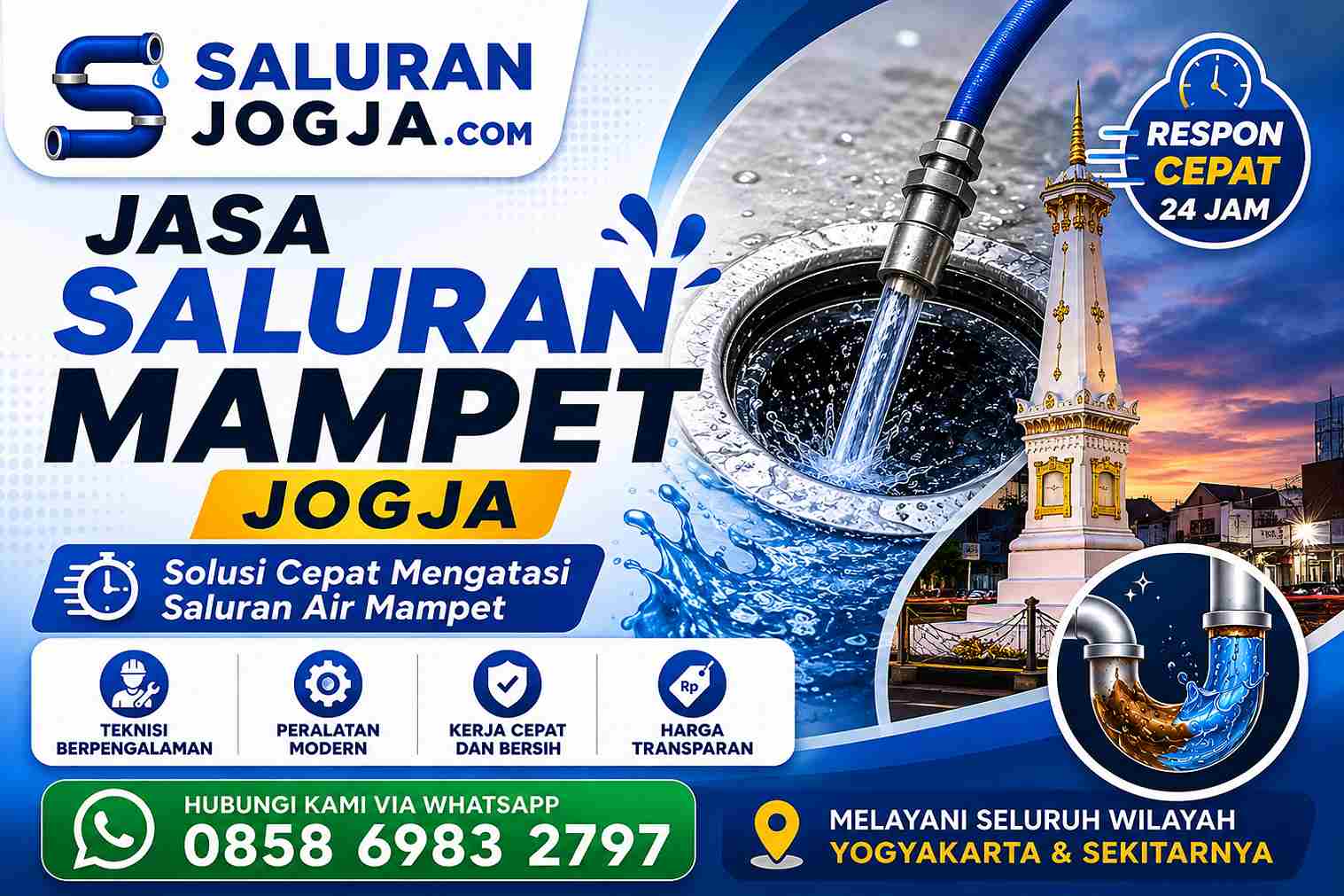 saluran mampet jogja