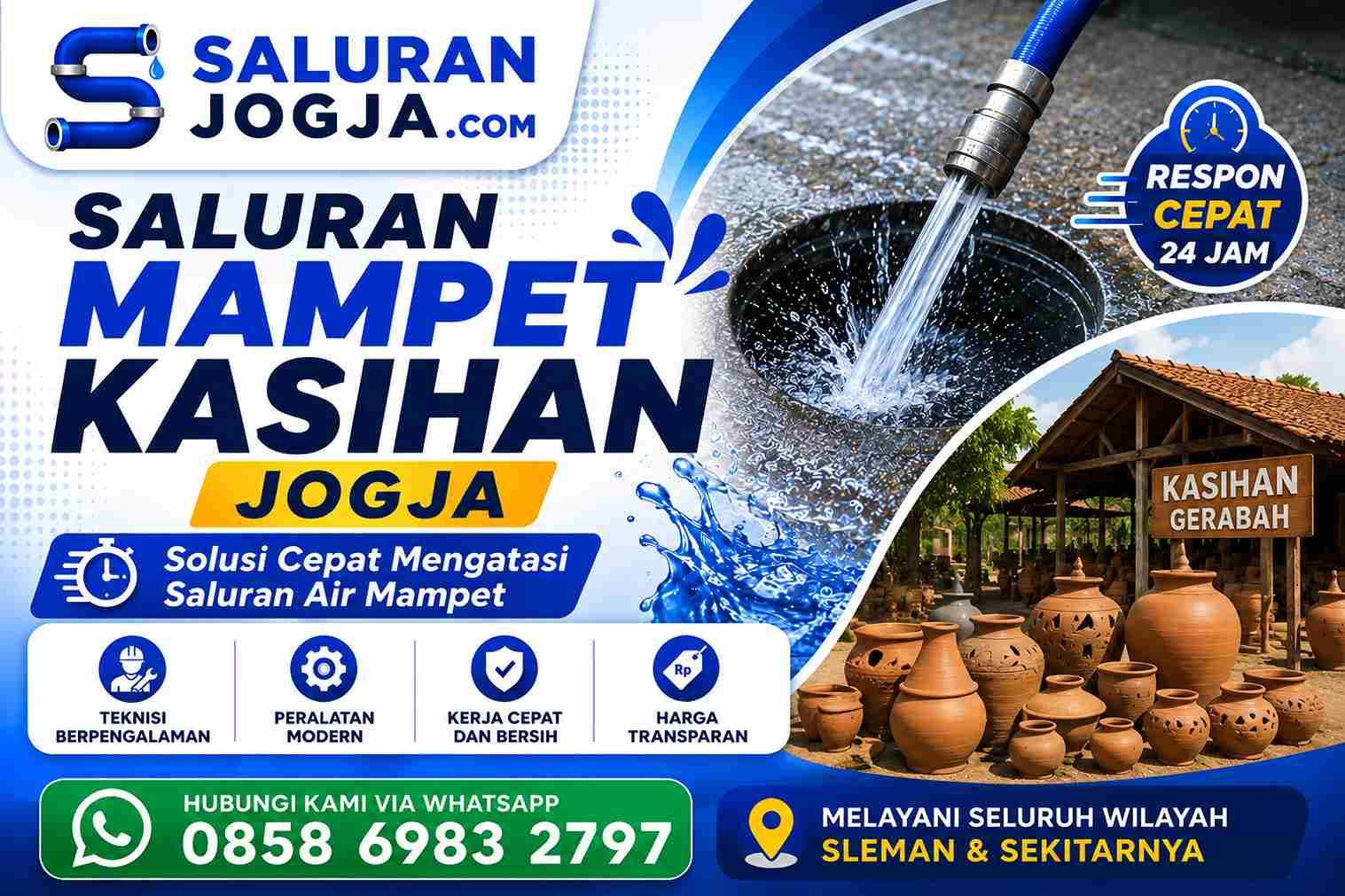 saluran mampet kasihan