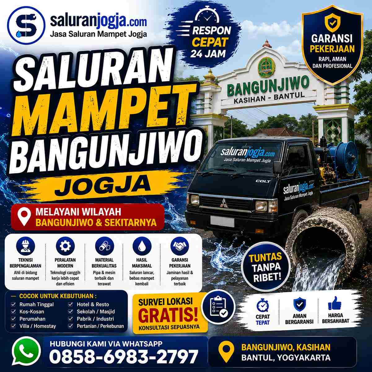 SALURAN MAMPET